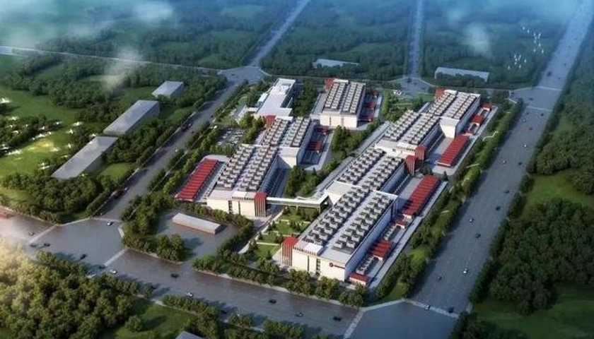 A render of the data center campus in Lhasa