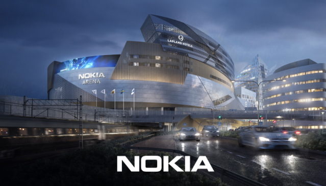 Nokia Arena 5G mmWawe test