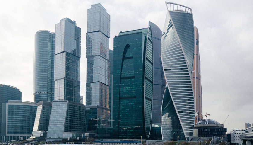 Moskva mrakodrapy